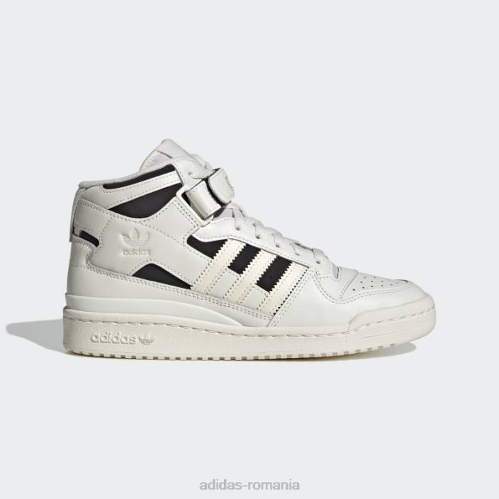 Adidas pantofi negri forum mid femei alb negru 2JBN16015