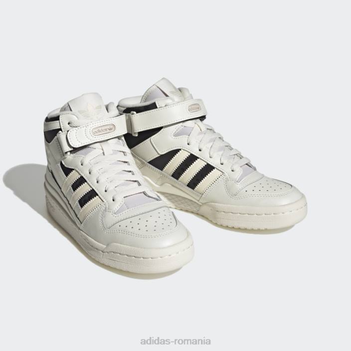 Adidas pantofi negri forum mid femei alb negru 2JBN16015