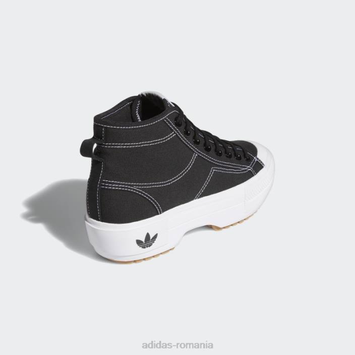 Adidas pantofi negri nizza trek femei negru/alb/gumă 2JBN8543