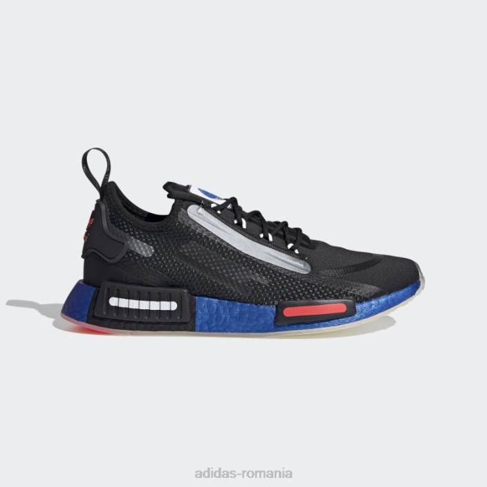 Adidas pantofi negri nmd-r1 spectoo adidas femei negru/rosu 2JBN16317