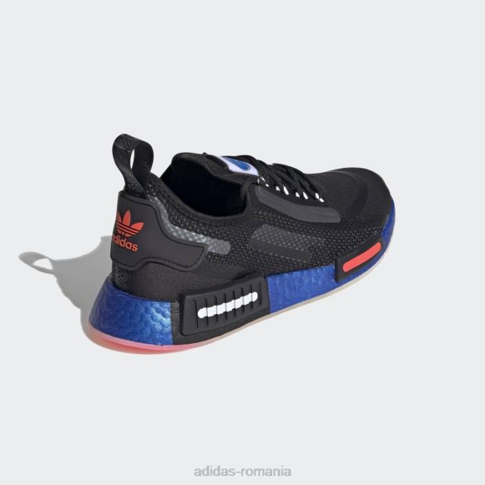 Adidas pantofi negri nmd-r1 spectoo adidas femei negru/rosu 2JBN16317