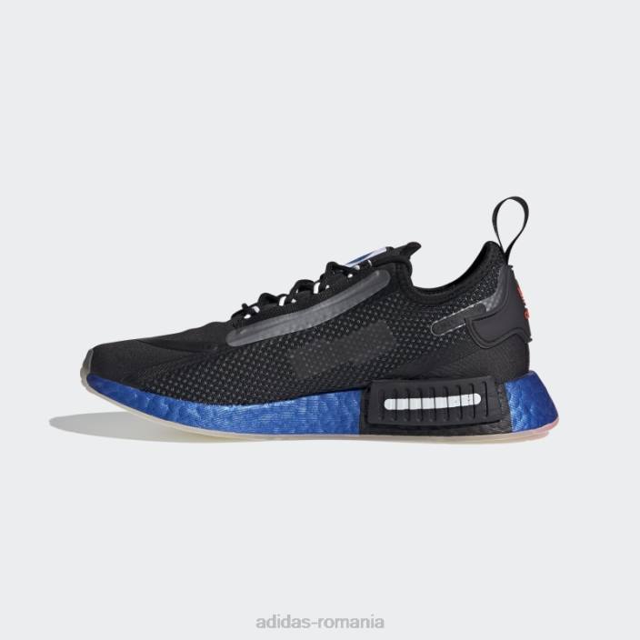 Adidas pantofi negri nmd-r1 spectoo adidas femei negru/rosu 2JBN16317
