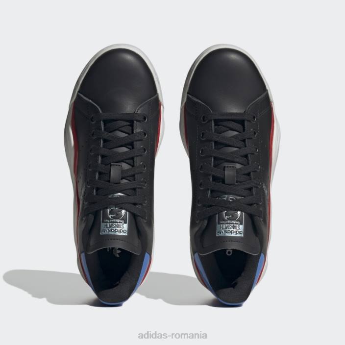 Adidas pantofi negri stan smith millencon adidas femei negru / regal / stacojiu 2JBN1983