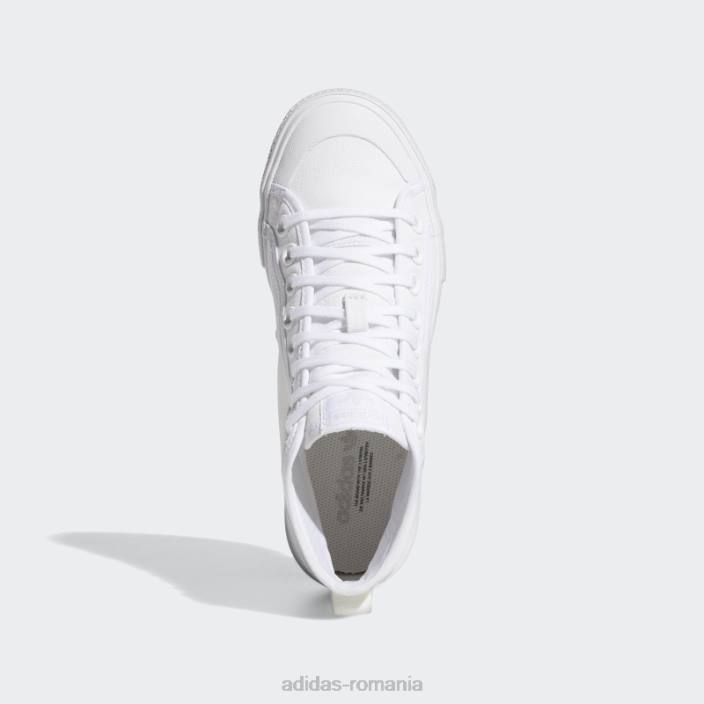 Adidas pantofi nizza trek alb adidas femei alb/gumă/gri 2JBN8334