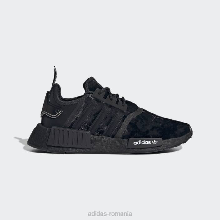 Adidas pantofi nmd-r1 negri femei negru 2JBN8407