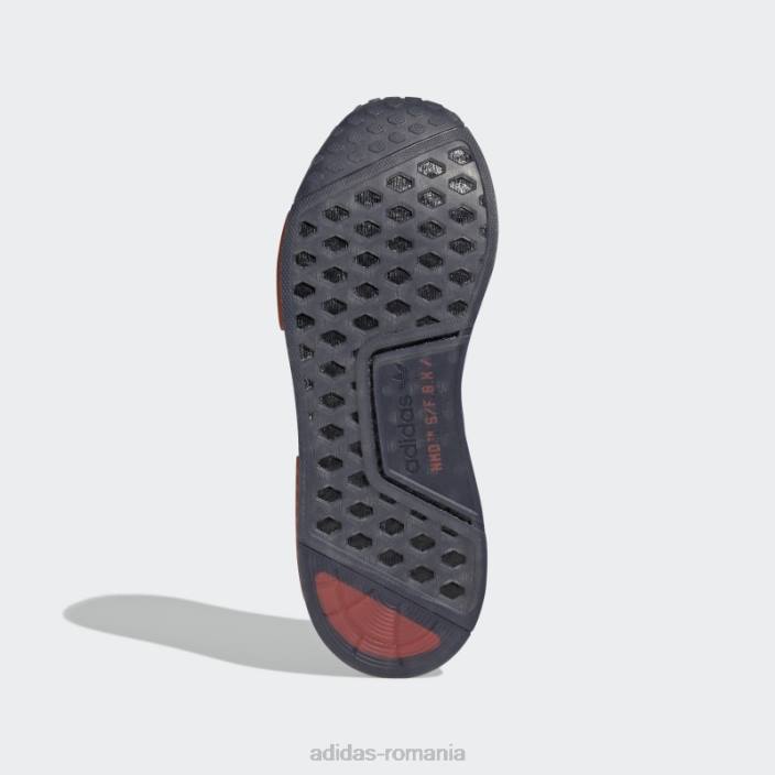 Adidas pantofi nmd-r1 spectoo negru adidas femei negru/carbon/portocaliu 2JBN16302