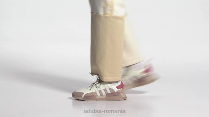 Adidas pantofi nmd-r1 v3 alb adidas femei alb/taupe/roz 2JBN8388