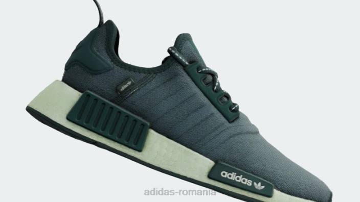 Adidas pantofi nmd-r1 verzi adidas femei verde/verde mineral/alb 2JBN8442