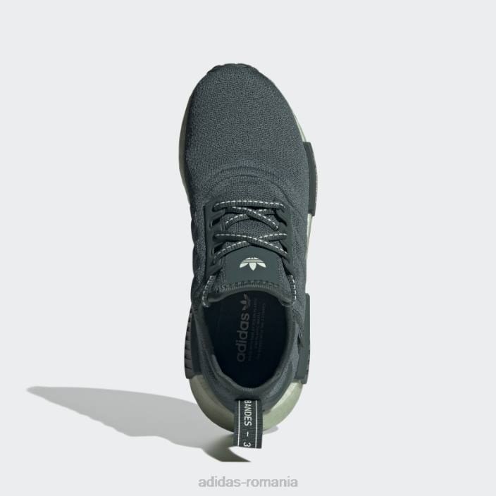 Adidas pantofi nmd-r1 verzi adidas femei verde/verde mineral/alb 2JBN8442