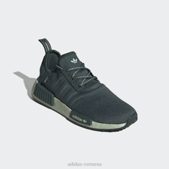 Adidas pantofi nmd-r1 verzi adidas femei verde/verde mineral/alb 2JBN8442