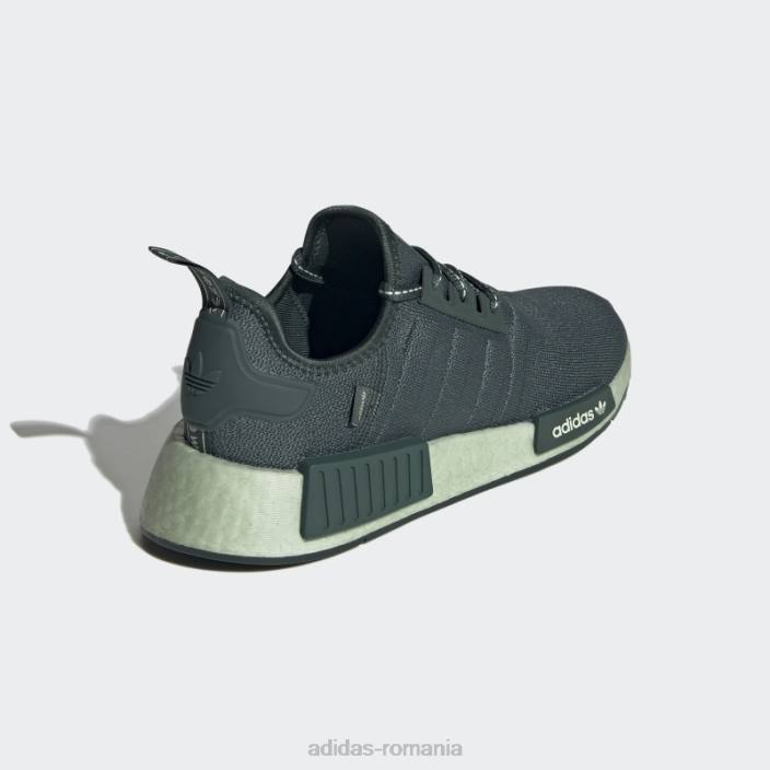 Adidas pantofi nmd-r1 verzi adidas femei verde/verde mineral/alb 2JBN8442