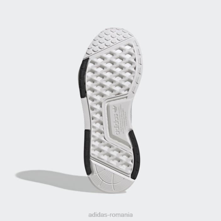 Adidas pantofi nmd-v3 dash gri adidas femei liniuță gri/negru 2JBN3096