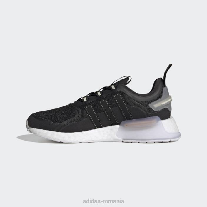 Adidas pantofi nmd-v3 din aluminiu de modă femei negru/alb/aluminiu 2JBN16285