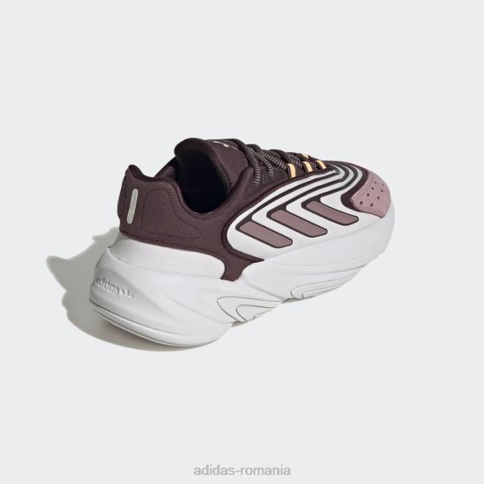 Adidas pantofi ozelia maro adidas femei maro/mov/gri liniuță 2JBN8742