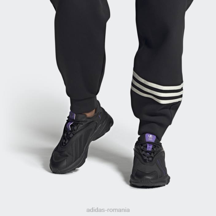 Adidas pantofi oztral negri femei papură neagră/violet 2JBN8509