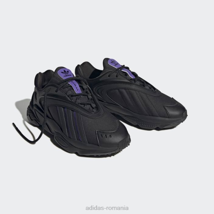 Adidas pantofi oztral negri femei papură neagră/violet 2JBN8509