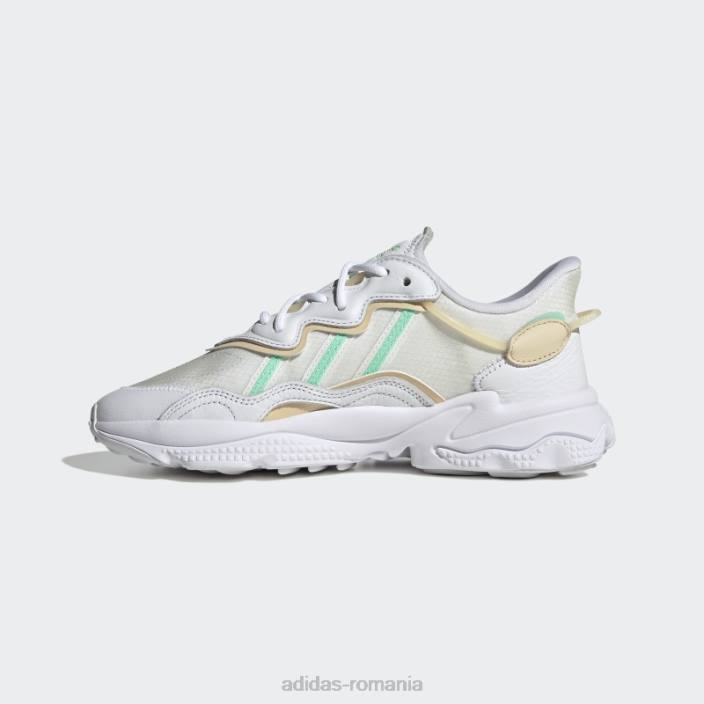 Adidas pantofi ozweego mentă femei alb/mentă/nisip 2JBN16163