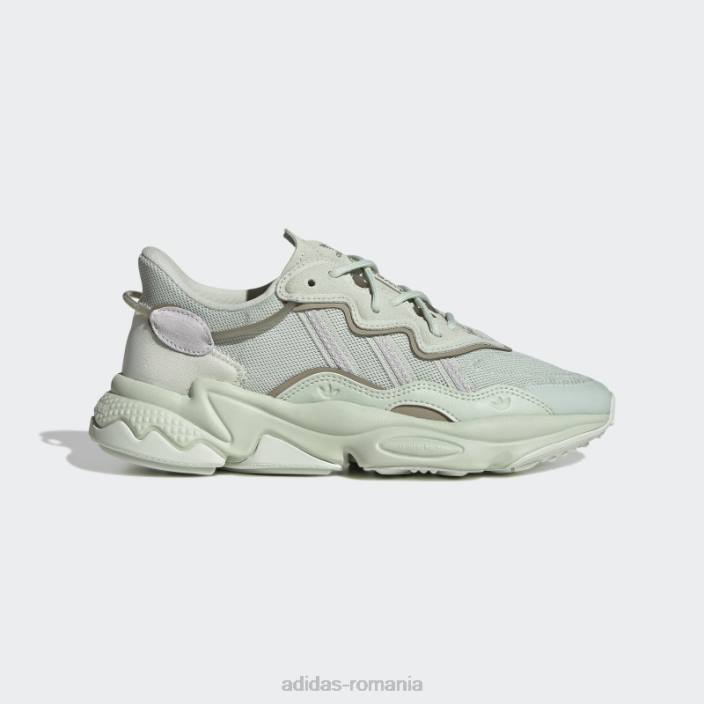 Adidas pantofi ozweego verzi femei verde/gri liniuță/gri pene 2JBN16169