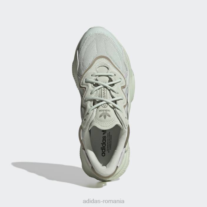 Adidas pantofi ozweego verzi femei verde/gri liniuță/gri pene 2JBN16169