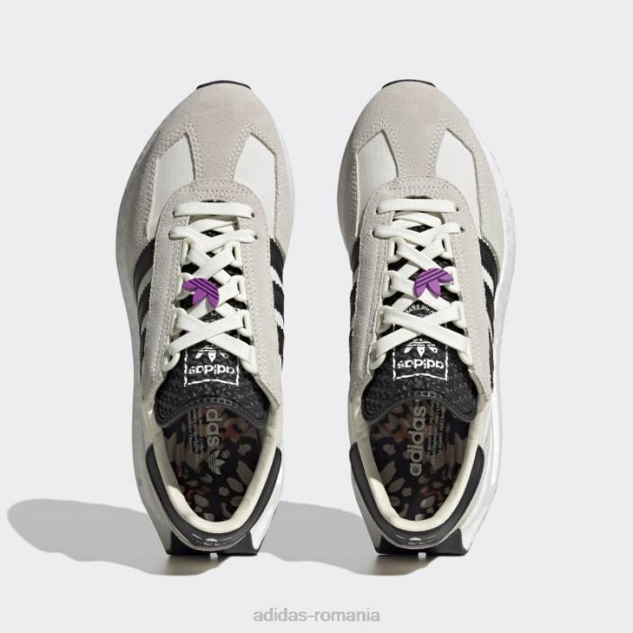 Adidas pantofi retropy e5 negri femei alb/negru/mov de șoc 2JBN15922