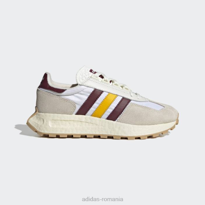 Adidas pantofi retropy e5 roșii femei alb/rosu/aluminiu 2JBN8445