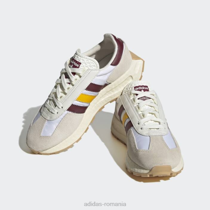 Adidas pantofi retropy e5 roșii femei alb/rosu/aluminiu 2JBN8445