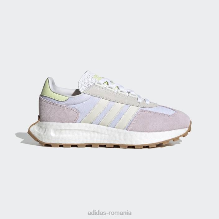 Adidas pantofi retropy e5 roz femei alb/roz 2JBN2199