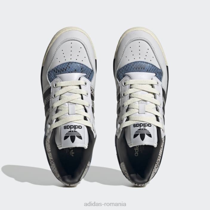 Adidas pantofi rivalry low 86 dash grey femei liniuță gri/negru/alb 2JBN8485