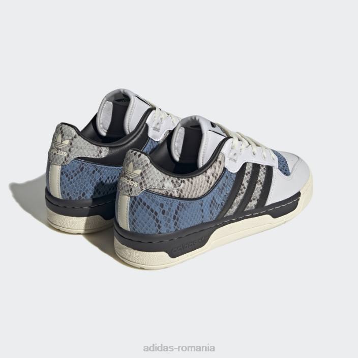 Adidas pantofi rivalry low 86 dash grey femei liniuță gri/negru/alb 2JBN8485