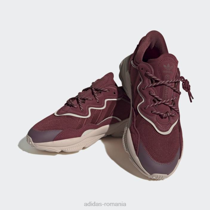 Adidas pantofi roșii ozweego femei roșu/taup 2JBN8518