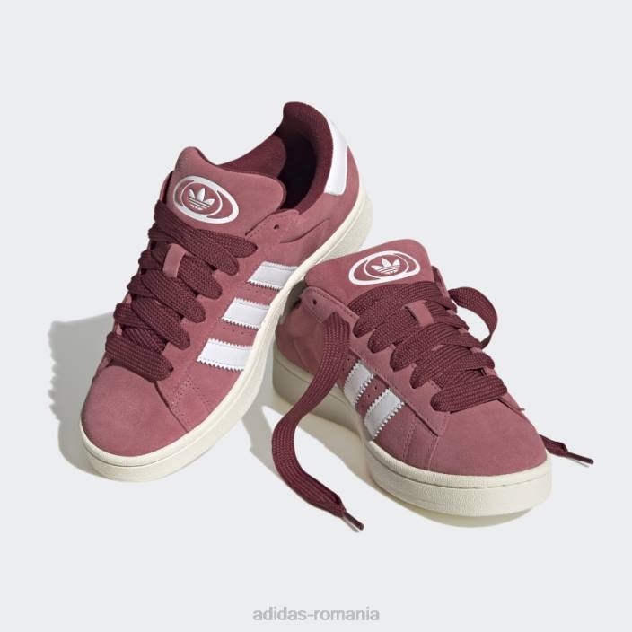 Adidas pantofi roz campus anii 00 femei roz/alb 2JBN8344