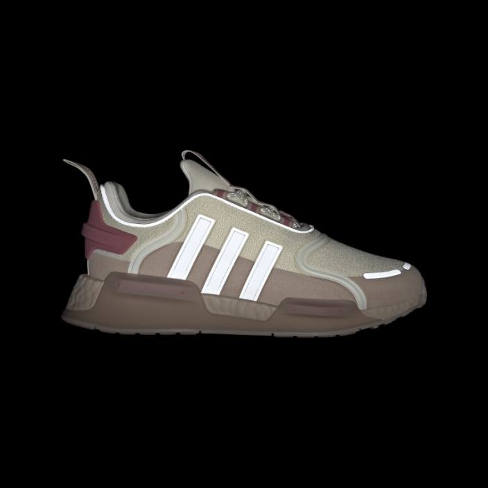 Adidas pantofi roz nmd-r1 v3 femei alb/taupe/roz 2JBN2059