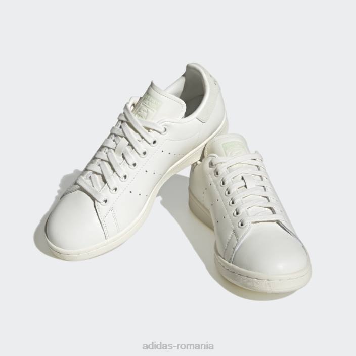 Adidas pantofi stan smith argintii eleganti femei alb/verde/argintiu 2JBN1973