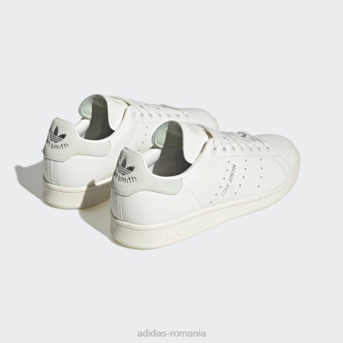 Adidas pantofi stan smith argintii eleganti femei alb/verde/argintiu 2JBN1973