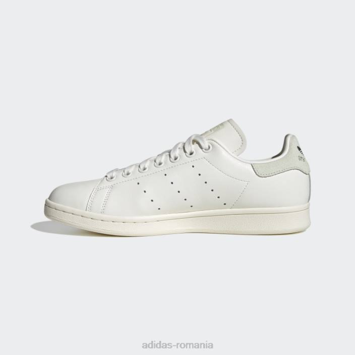 Adidas pantofi stan smith argintii fierbinți femei alb/verde/argintiu 2JBN8500