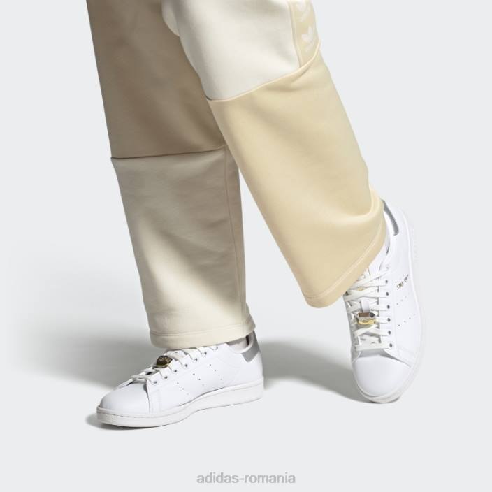 Adidas pantofi stan smith aurii metalici eleganti femei alb/argintiu/auriu metalic 2JBN8395