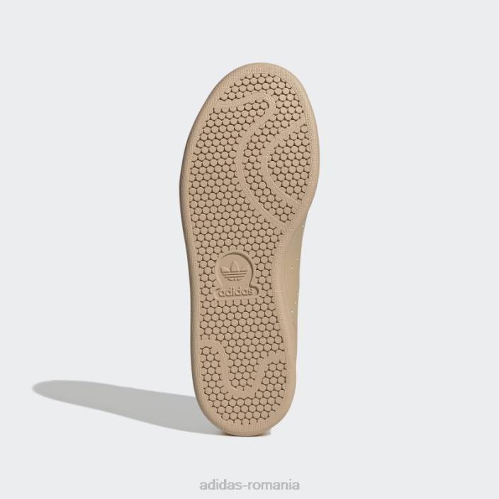Adidas pantofi stan smith bej femei papură bej/portocaliu 2JBN8771