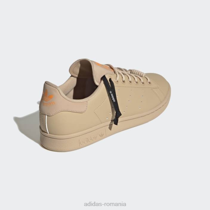 Adidas pantofi stan smith bej femei papură bej/portocaliu 2JBN8771