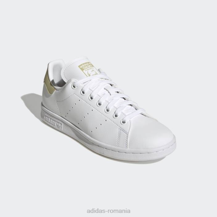 Adidas pantofi stan smith bej nisip femei alb/bej nisipos/maro cretos 2JBN8402