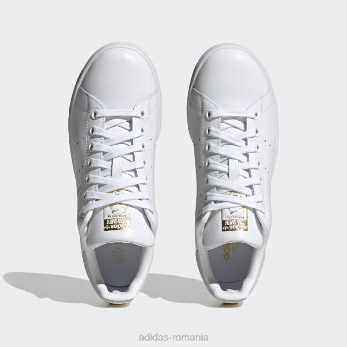 Adidas pantofi stan smith dash gri femei alb/gri liniuță/auriu metalic 2JBN15890