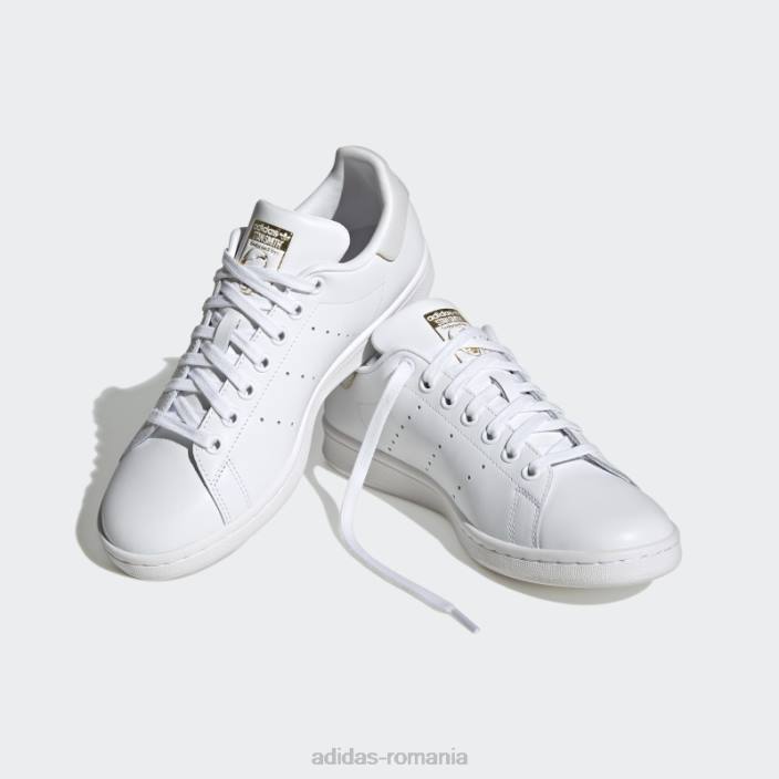 Adidas pantofi stan smith dash gri femei alb/gri liniuță/auriu metalic 2JBN15890