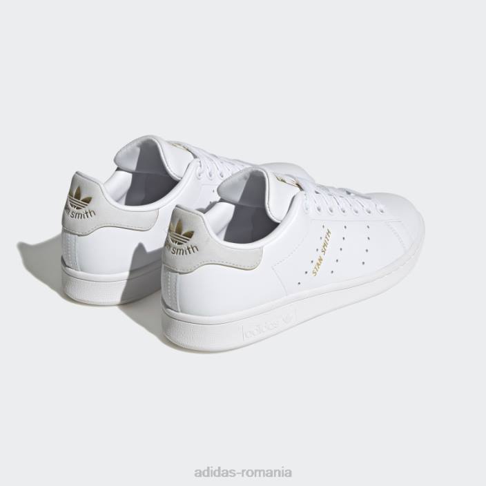 Adidas pantofi stan smith dash gri femei alb/gri liniuță/auriu metalic 2JBN15890