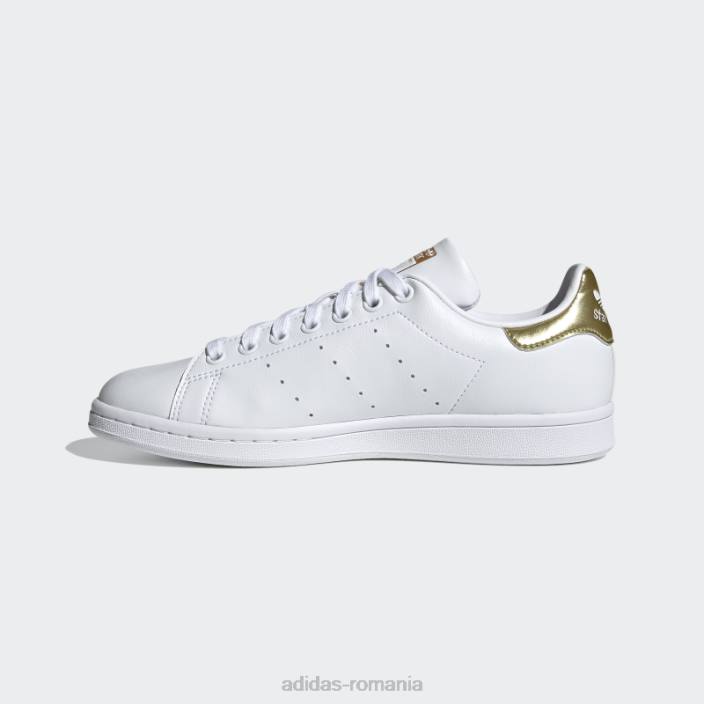 Adidas pantofi stan smith fierbinți aurii metalic femei alb/auriu metalic 2JBN8350