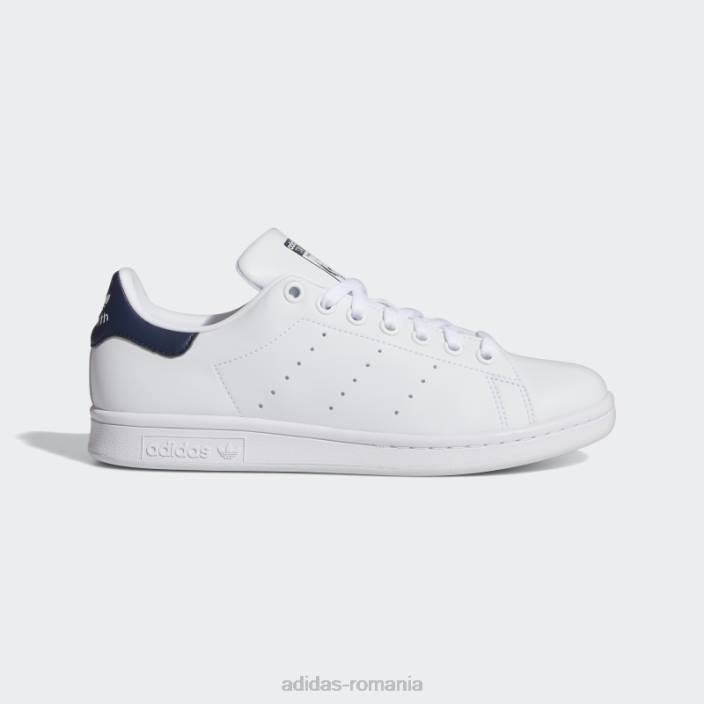 Adidas pantofi stan smith fierbinți bleumarin femei alb/marinier 2JBN8648