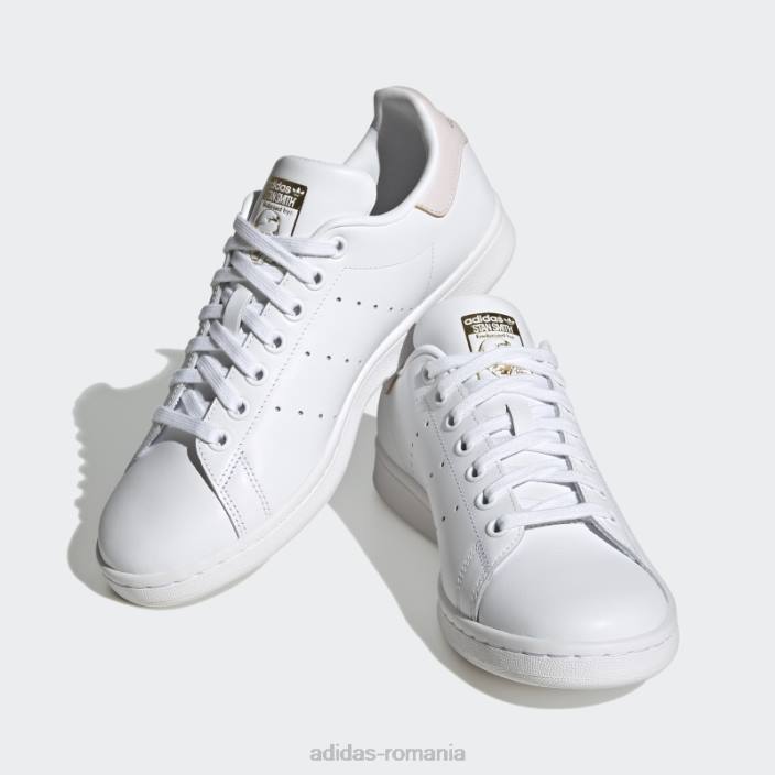 Adidas pantofi stan smith roz fierbinți femei alb/roz/auriu metalic 2JBN15899
