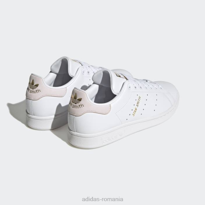 Adidas pantofi stan smith roz fierbinți femei alb/roz/auriu metalic 2JBN15899