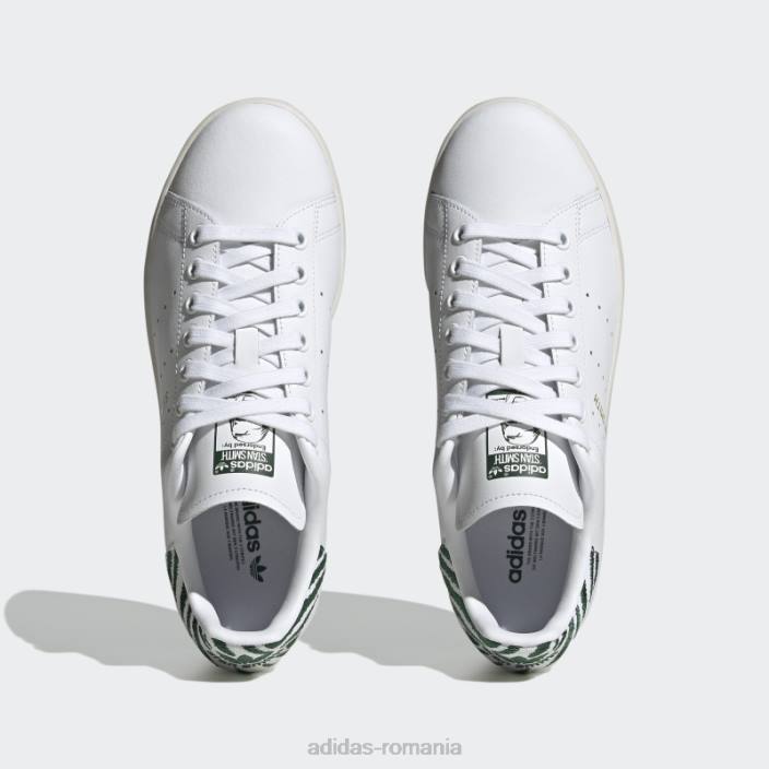 Adidas pantofi stan smith verde închis femei alb/verde închis 2JBN8414