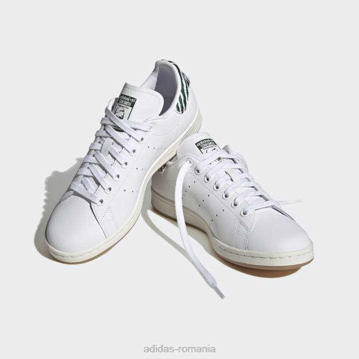 Adidas pantofi stan smith verde închis femei alb/verde închis 2JBN8414