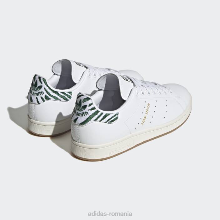 Adidas pantofi stan smith verde închis femei alb/verde închis 2JBN8414