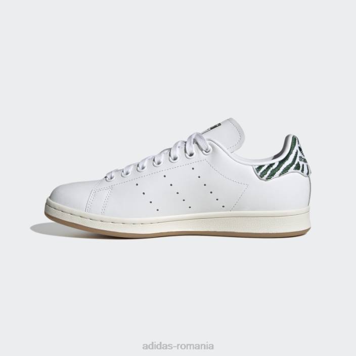Adidas pantofi stan smith verde închis femei alb/verde închis 2JBN8414